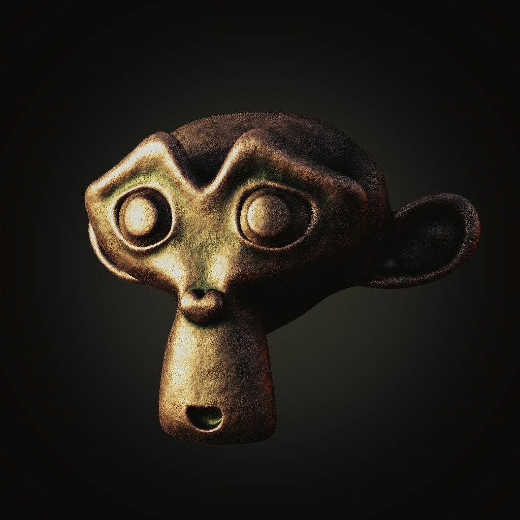 Grungy Gold Shader preview image 2